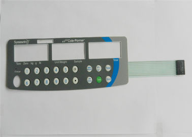 Αιφνιδιαστικός διακόπτης μεμβρανών PCB κουμπιών ώθησης της PET με τη συγκολλητική DT 6100