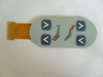 Κατασκευασμένος αδιάβροχος διακόπτης μεμβρανών με το εύκαμπτο κύκλωμα FPC για το ιατρικό εξοπλισμό