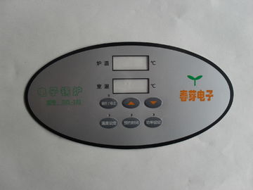Γραφικό αριθμητικό πληκτρολόγιο Scratchproof εκτύπωσης επικαλύψεων PVC με την κόλλα της 3M