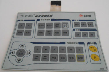 Micro Wave Oven Backlit Membrane Switch Silk Screen Printing