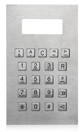 Ακατάλυτο αριθμητικό πληκτρολόγιο πρόσβασης πορτών RS232 με τα αναδρομικά φωτισμένα κλειδιά, PS2 αριθμητικό πληκτρολόγιο