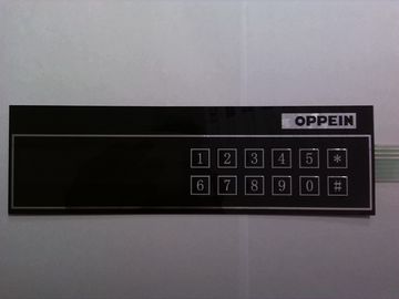 Εύκαμπτο πληκτρολόγιο διακοπτών PC/μεμβρανών της PET αδιάβροχο αφής
